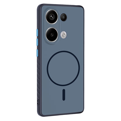 Xiaomi Redmi Note 13 Pro 4G Kılıf M-safe Şarj Özellikli Zore Tea Kapak
