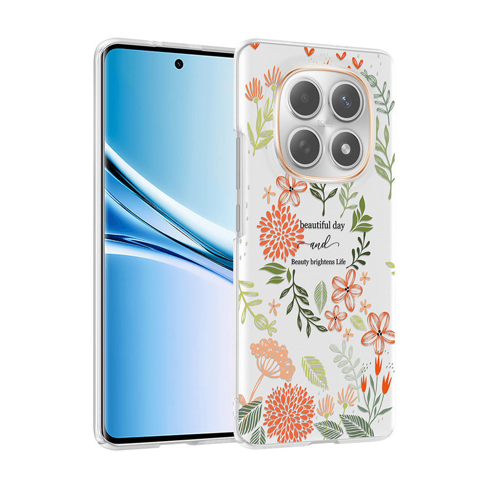 Xiaomi Redmi Note 15 4G Kılıf Kamera Korumalı Desenli Zore Klip Kapak