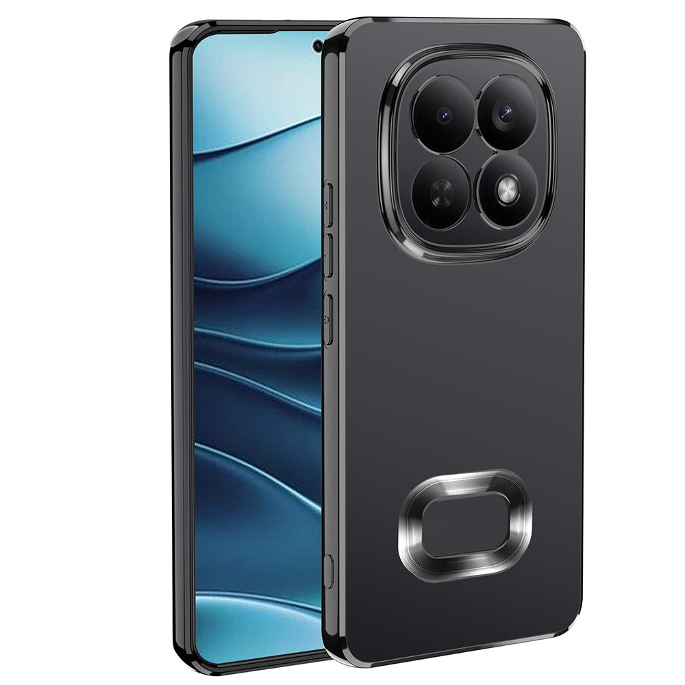 Xiaomi Redmi Note 15 Pro Plus Kılıf Kamera Korumalı Logo Gösteren Zore Omega Kapak