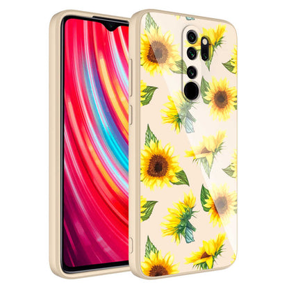 Xiaomi Redmi Note 8 Pro Kılıf Kamera Korumalı Desenli Sert Silikon Zore Epoksi Kapak