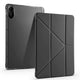 Xiaomi Redmi Pad 2 Kılıf Zore Tri Folding Kalem Bölmeli Standlı Kılıf Siyah