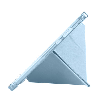 Xiaomi Redmi Pad SE 8.7 Kılıf Zore Tri Folding Kalem Bölmeli Standlı Kılıf Gri