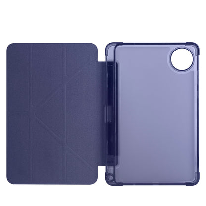 Xiaomi Redmi Pad SE 8.7 Kılıf Zore Tri Folding Kalem Bölmeli Standlı Kılıf Lila