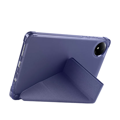 Xiaomi Redmi Pad SE 8.7 Kılıf Zore Tri Folding Kalem Bölmeli Standlı Kılıf Koyu Yeşil