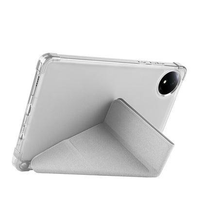 Xiaomi Redmi Pad SE 8.7 Kılıf Zore Tri Folding Kalem Bölmeli Standlı Kılıf Lila