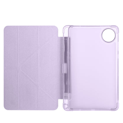 Xiaomi Redmi Pad SE 8.7 Kılıf Zore Tri Folding Kalem Bölmeli Standlı Kılıf Siyah