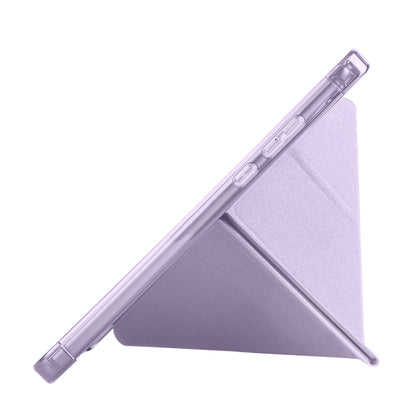 Xiaomi Redmi Pad SE 8.7 Kılıf Zore Tri Folding Kalem Bölmeli Standlı Kılıf Siyah