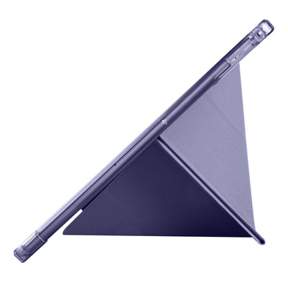 Xiaomi Redmi Pad SE Kılıf Zore Tri Folding Kalem Bölmeli Standlı Kılıf Kırmızı