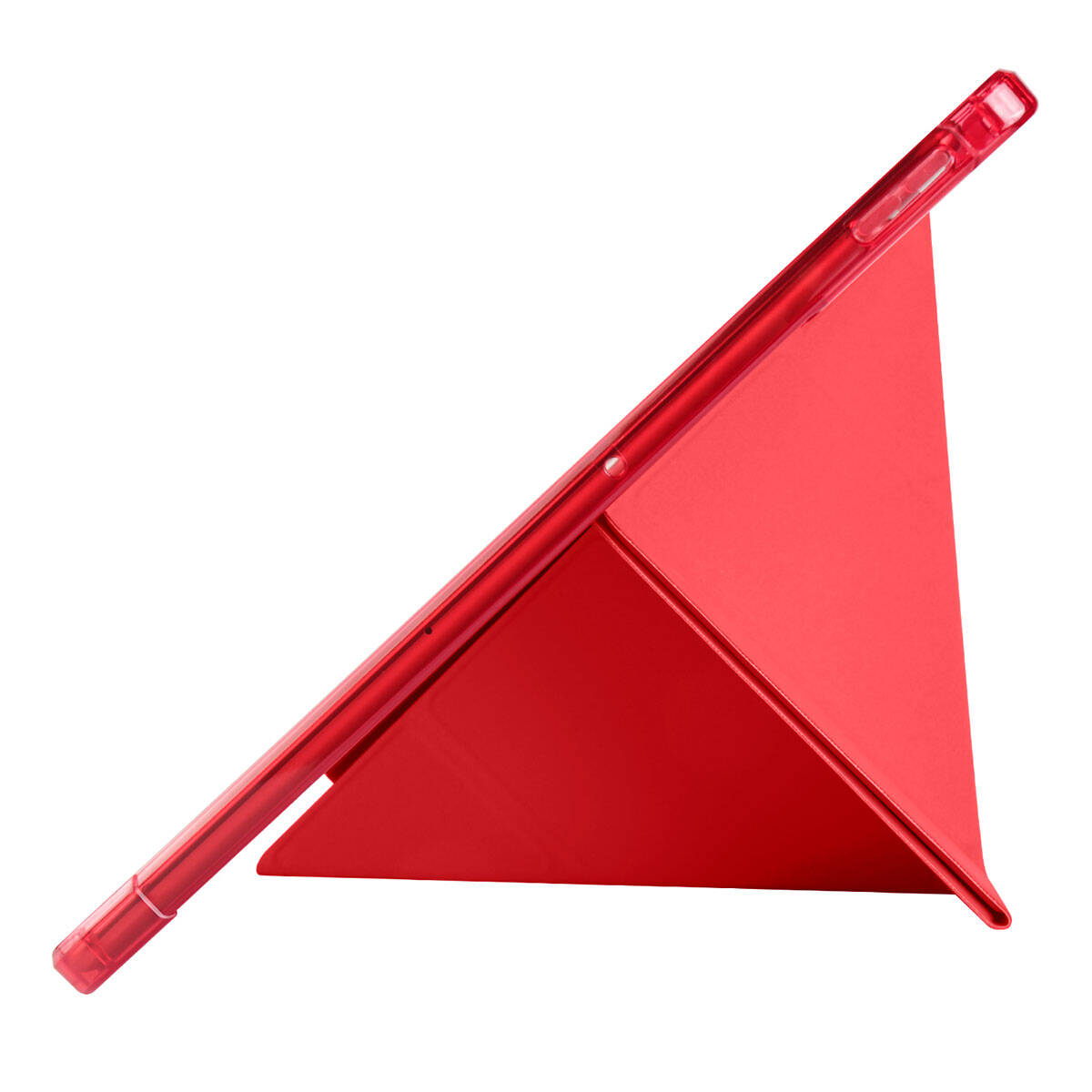 Xiaomi Redmi Pad SE Kılıf Zore Tri Folding Kalem Bölmeli Standlı Kılıf Mor