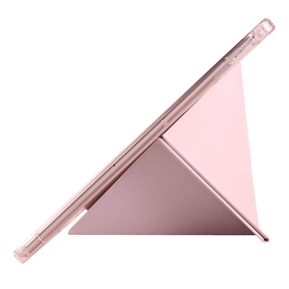 Xiaomi Redmi Pad SE Kılıf Zore Tri Folding Kalem Bölmeli Standlı Kılıf Siyah