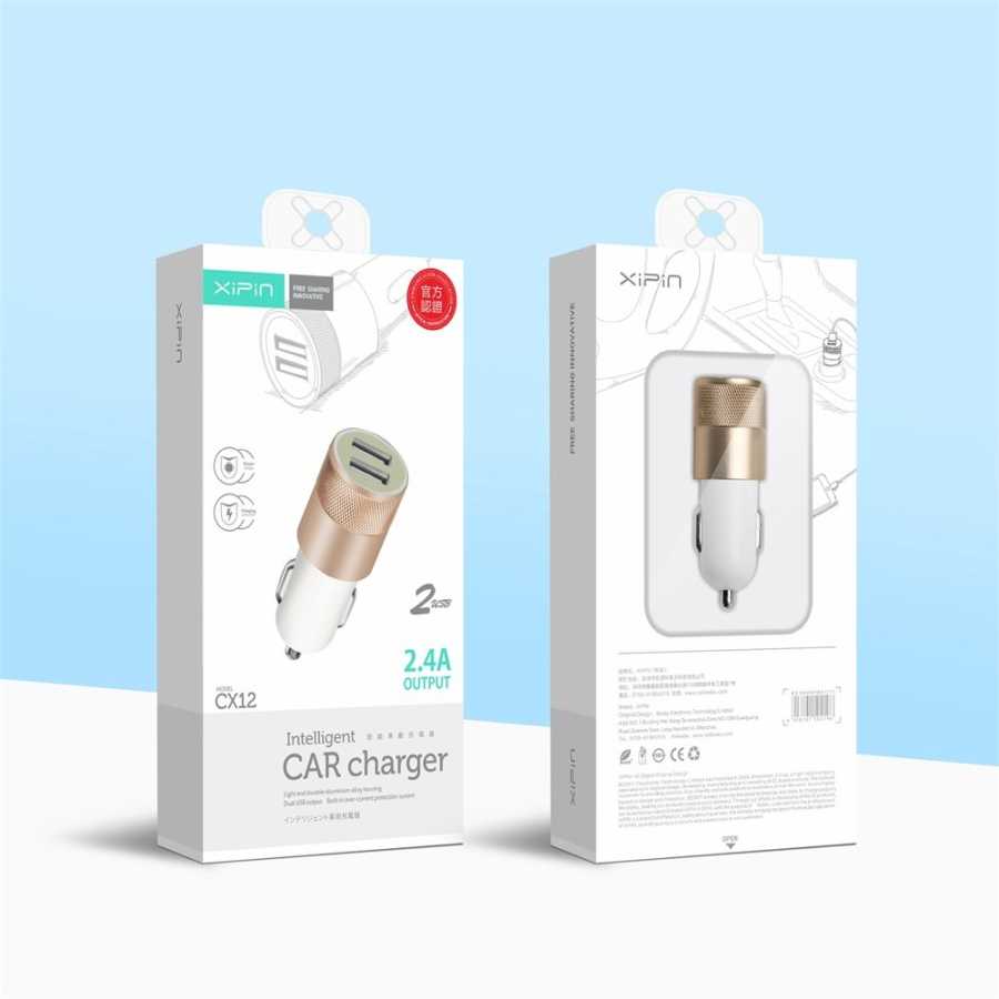 Xipin CX12 3.0 Araç Şarj Aleti Gold