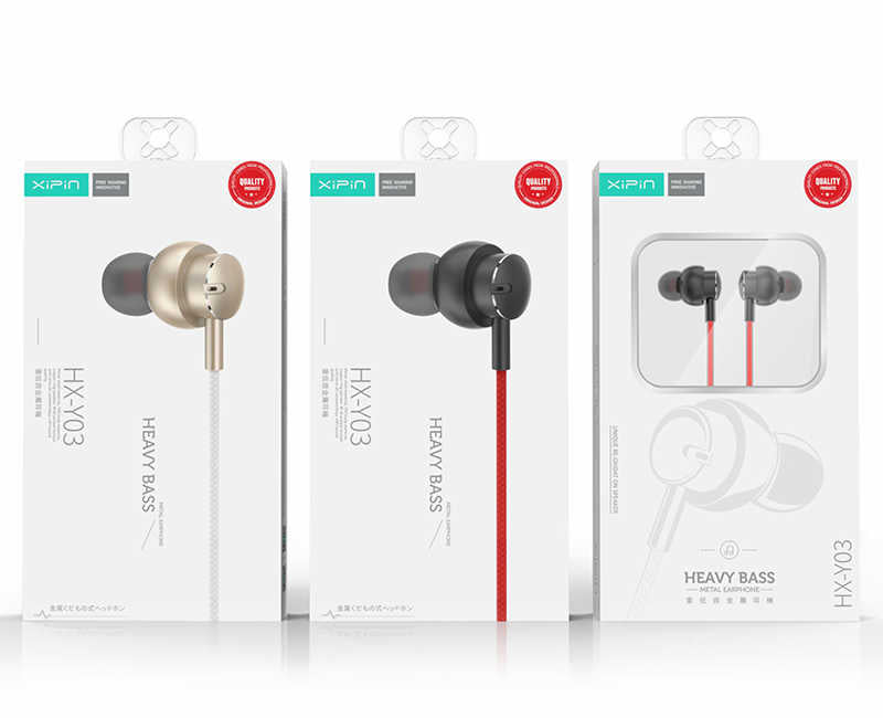 Xipin HX-Y03 3.5mm Kulaklık Gold