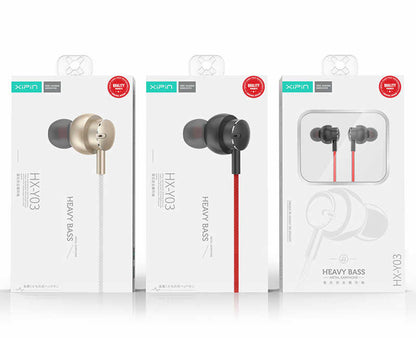 Xipin HX-Y03 3.5mm Kulaklık Gold