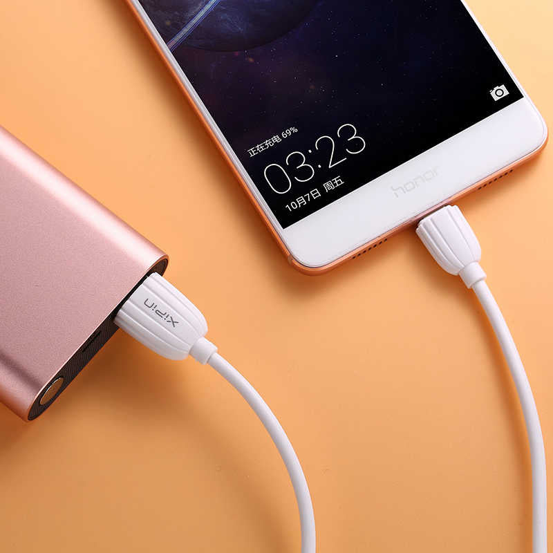 Xipin LX03 Type-C Usb Kablo 2.2M Beyaz