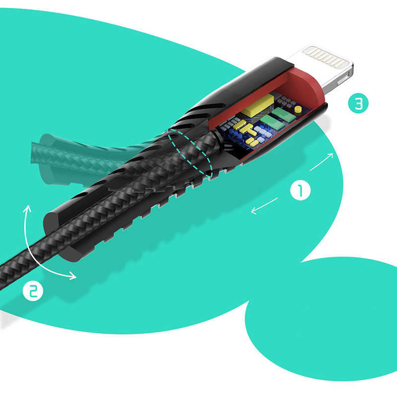 Xipin LX18 Type-C Usb Kablo 1.2M Beyaz