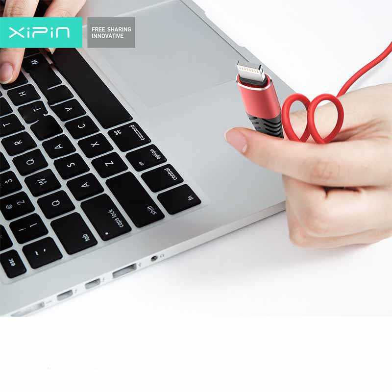 Xipin LX21 Micro Usb Kablo 1.2 M Kırmızı