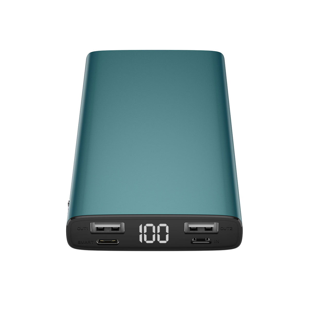 Xipin PX701-Q Hızlı Şarj Özellikli Dijital Ekran Göstergeli Dual USB Taşınabilir Powerbank 10000mAh Mavi