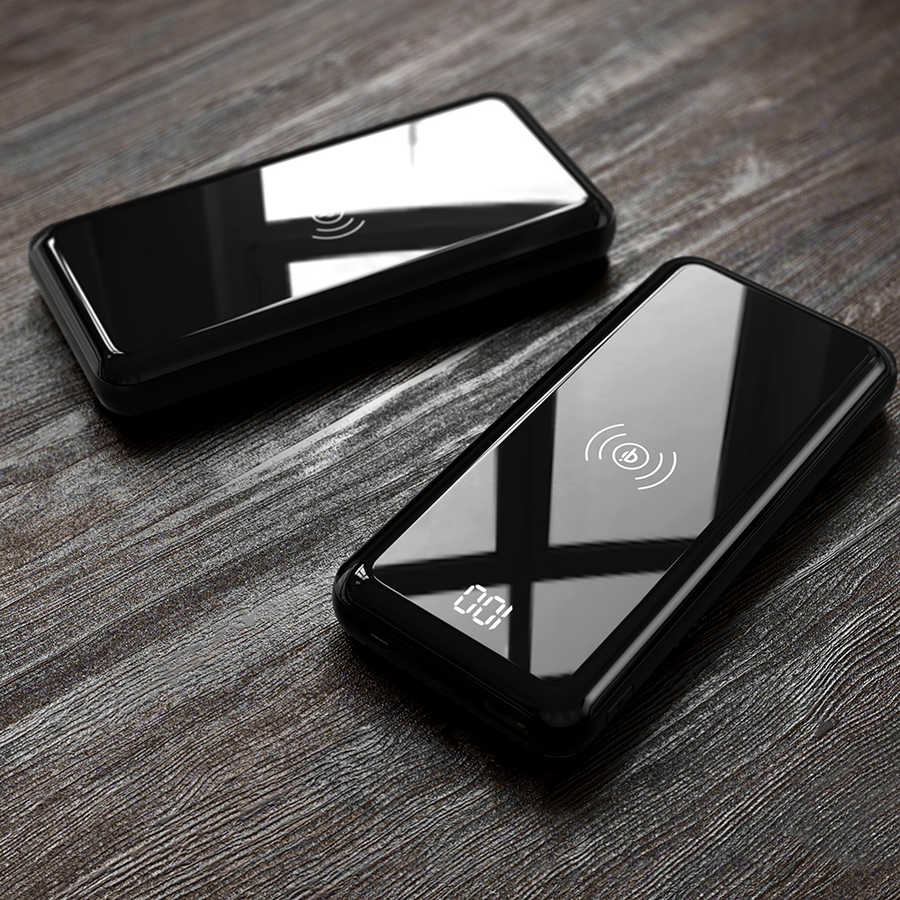 Xipin WS-T58 10000 Mah Wireless Powerbank Siyah