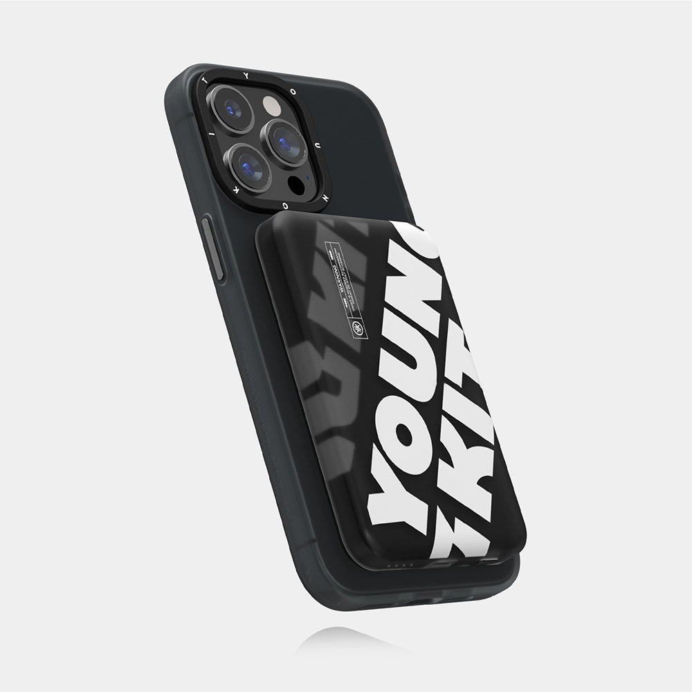 Youngkit APE Hızlı Şarj Özellikli Wireless Powerbank 15W 5000mAh Beyaz