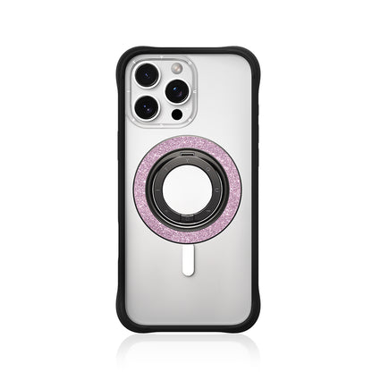 Youngkit Colorful Serisi Double Magnetik Ring Stand Telefon Tutucu Siyah