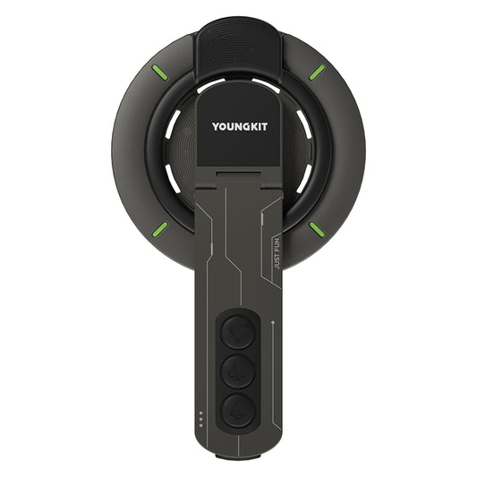 Youngkit Technology Serisi Telefon ve Tabletler için Magnetik Ring Stand Siyah