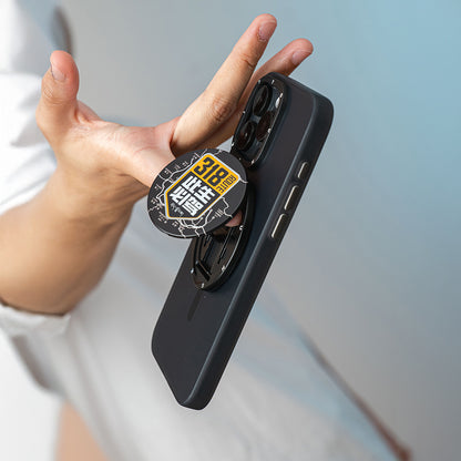 Youngkit Telefon ve Tabletler için Magnetik Ring Stand Beyaz