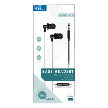 Zolcil N200 3.5mm Kulaklık Gümüş