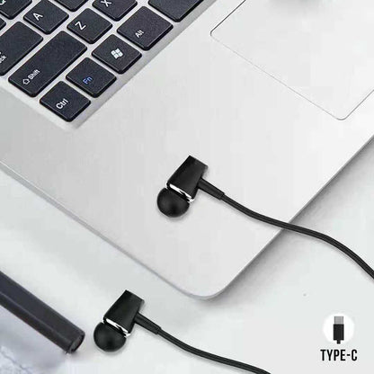 Zolcil P12 Type-C Kulaklık Mp3 Stereo Siyah