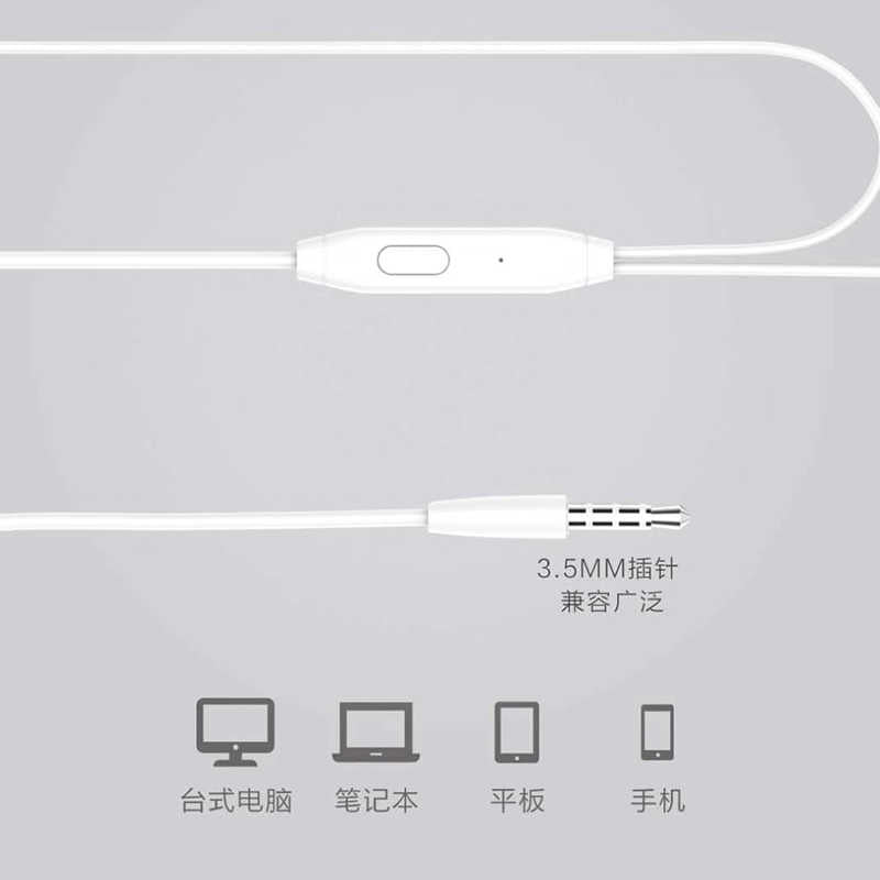 Zolcil XE600 3.5mm Mp3 Stereo Kulaklık Beyaz