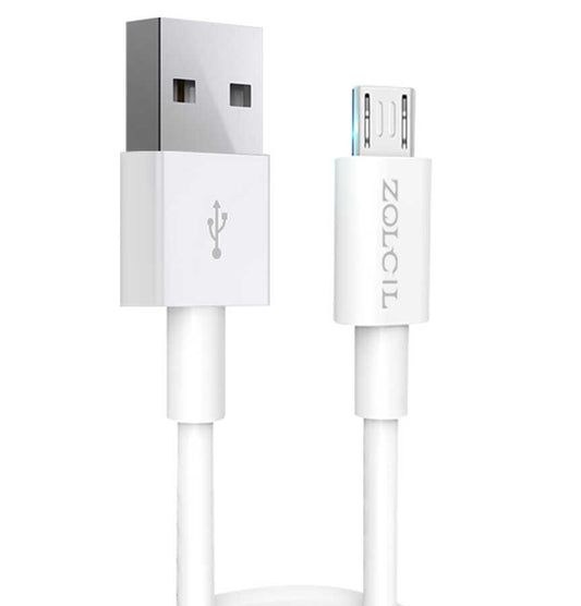 Zolcil ZC100 Micro Usb Kablo Beyaz