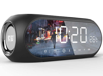 Soaiy S69 Bluetooth Speaker Hoparlör Siyah