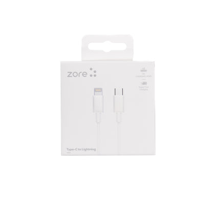 Zore ZR-42 Type-C to Lightning PD Hızlı Şarj Özellikli Data ve Şarj Kablosu 1M